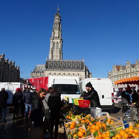 Appart Pop 1 Centre Ville Calme Avec Parking 阿拉斯 外观 照片